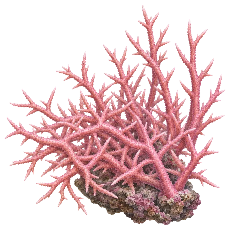 Birds Nest, a reference illustration of the classic phenotype rather than a photograph of one coral