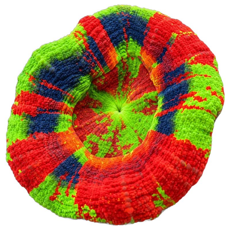 Master Scolymia, a reference illustration of the classic phenotype rather than a photograph of one coral